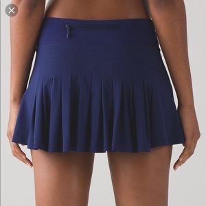 Lululemon Navy Circuit Breaker Skirt